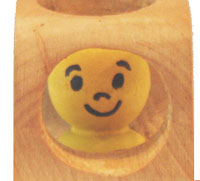 Yellow guy is what you see when you look at the front of car.